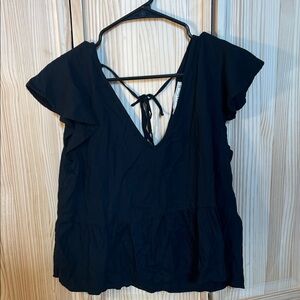 Abercrombie & Fitch Black Blouse